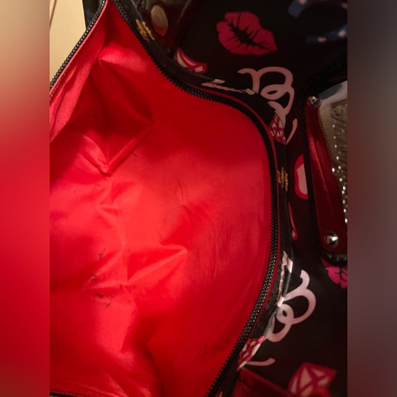 Betseyville by Betsey Johnson Large Padded Initial Tote - Picture 2 of 11